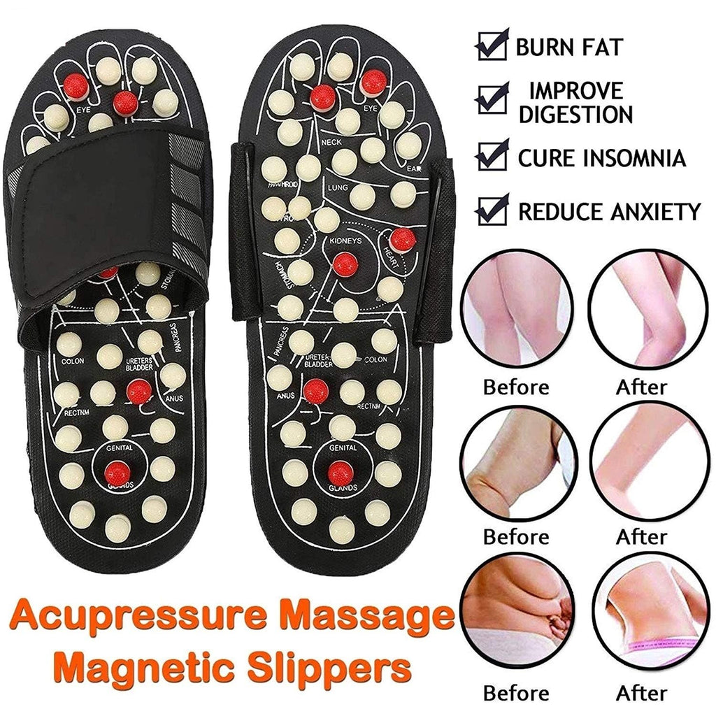 Chaussons d'acupression et de magntothrapie 50 % DE RDUCTION