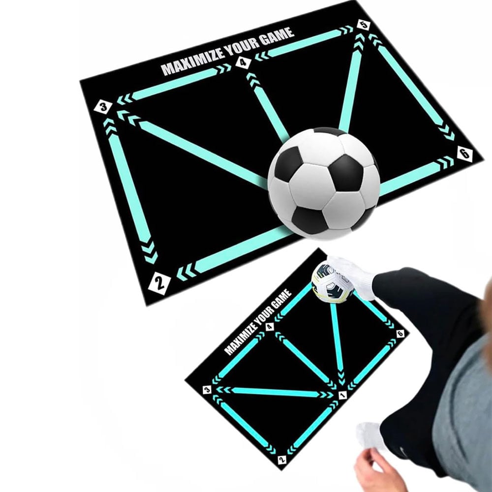 DE 50 % DE RDUCTION - Tapis d'entra?nement de football pour tous les niveaux, antidrapant et silencieux