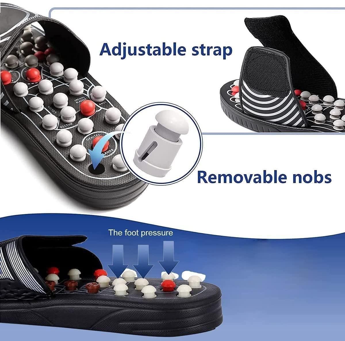 Chaussons d'acupression et de magntothrapie 50 % DE RDUCTION