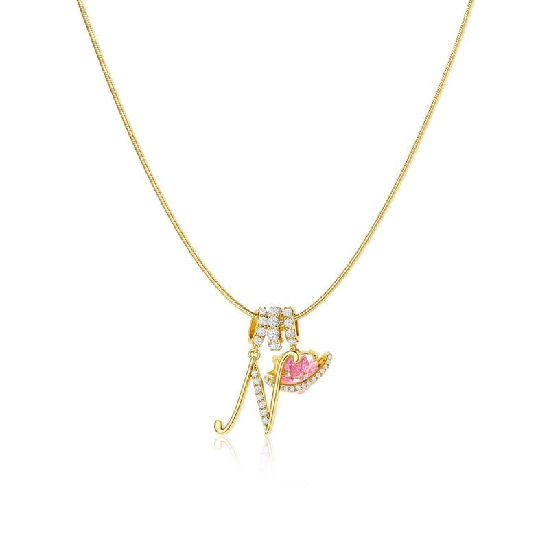 DE RDUCTION Colliers pendentifs 3 rangs avec initiales A-Z | Personnaliss et lgants