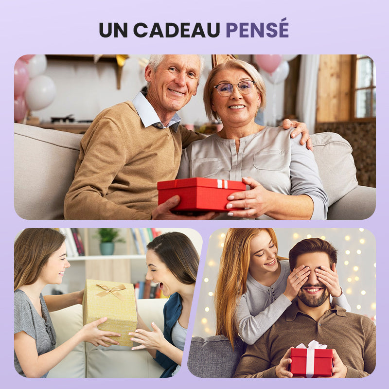 Apaisement Immdiat Rouleau de Massage Portable Deux Ttes pour les Pieds