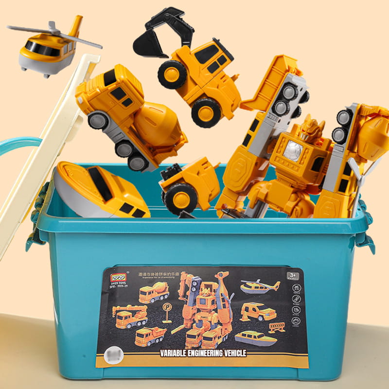 Vente chaude 50% de rduction Transformation magntique ingnierie automobile assemblage jouets