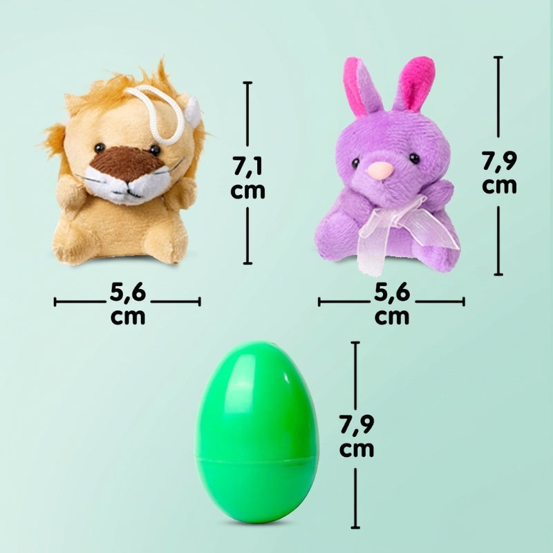De Paques 50 % de rduction?ufs de Paques prremplis avec des peluches