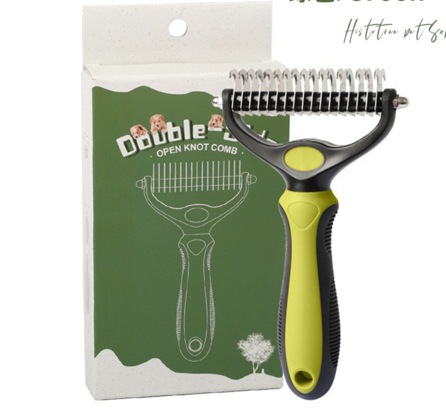Outil professionnel pour le dmlage des poils de chiens et de chats
