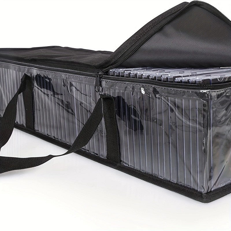 Grand sac de rangement en plastique transparent, solide et pais, idal pour les vtements, les dmnagements et le stockage