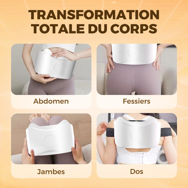 De rduction Masseur abdominal lectrique sans fil pour la combustion des graisses et la digestion Livraison gratuite