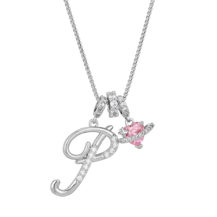 DE RDUCTION Colliers pendentifs 3 rangs avec initiales A-Z | Personnaliss et lgants