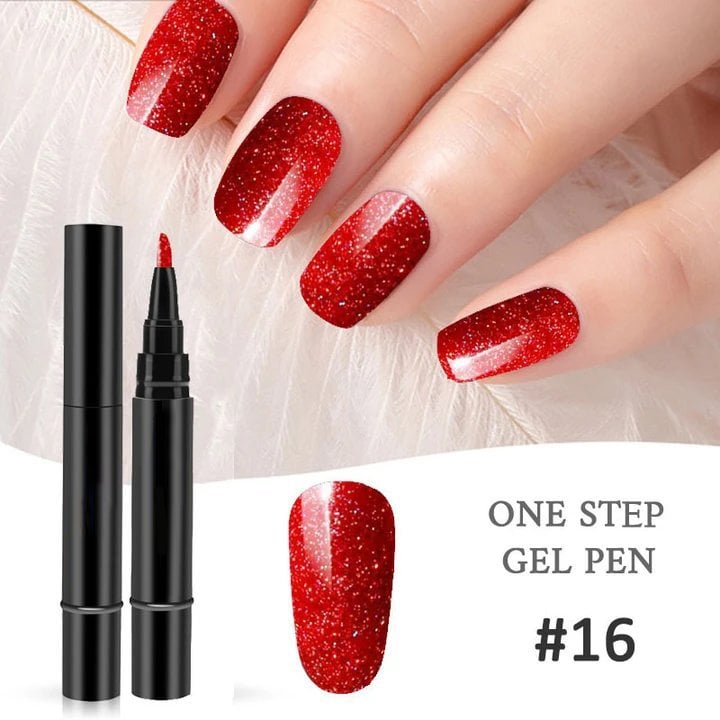 Offre dure limite: 1 achet, 1 offert - 19,99 Stylo gel pour ongles One Step Mini-lampe UV de poche offerte