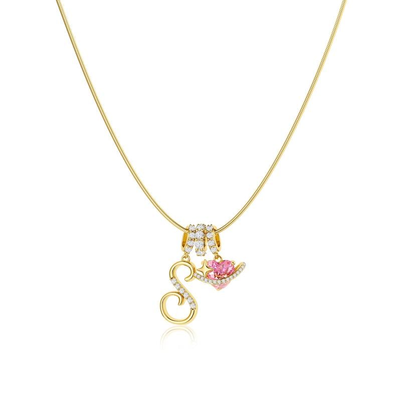 DE RDUCTION Colliers pendentifs 3 rangs avec initiales A-Z | Personnaliss et lgants