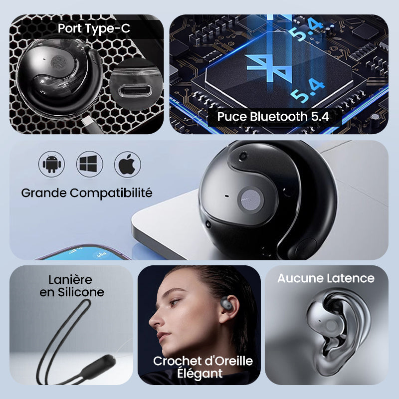 2025 couteurs de Traduction Intelligente sans Fil Bluetooth