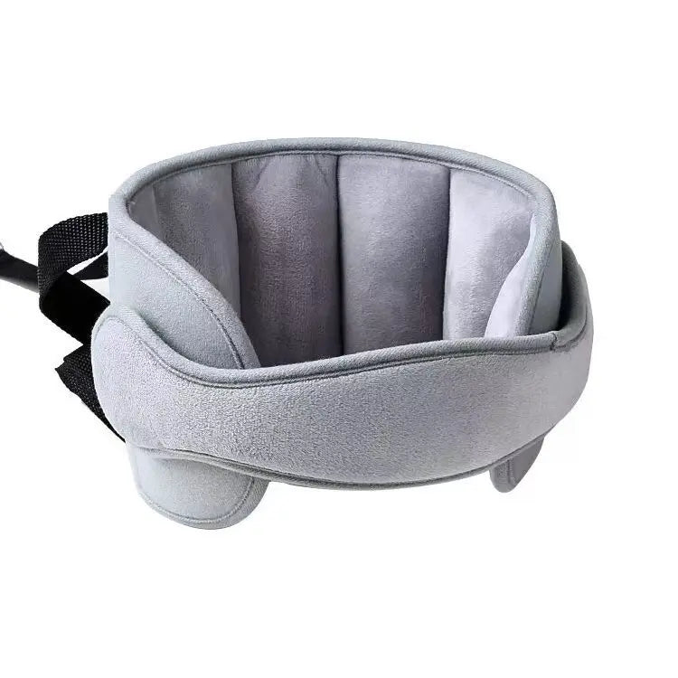 Sangle d'appui-tte pour sige auto enfant, bande de soutien souple et moelleuse pour la sieste, rglable, avec coussins latraux rembourrs