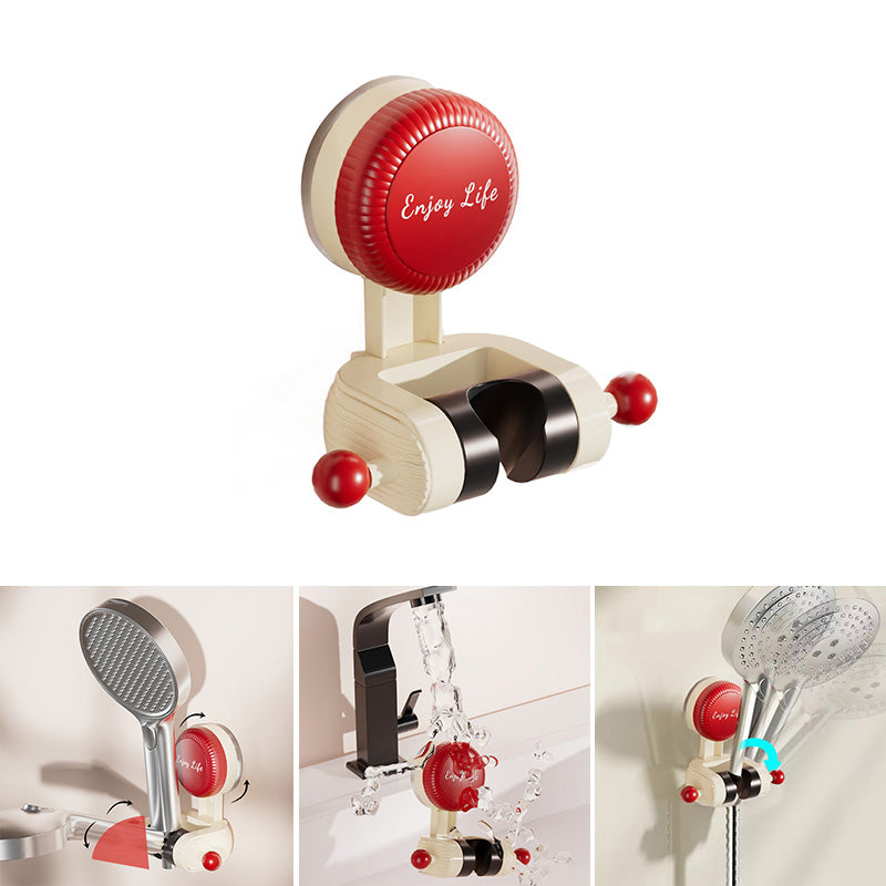 Support de Douche Ventouse Rglable - Installation Sans Per?age, Orientation 360