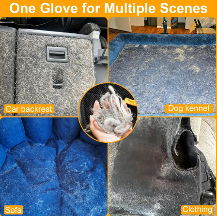 Gants antistatiques pour l'pilation des animaux de compagnie