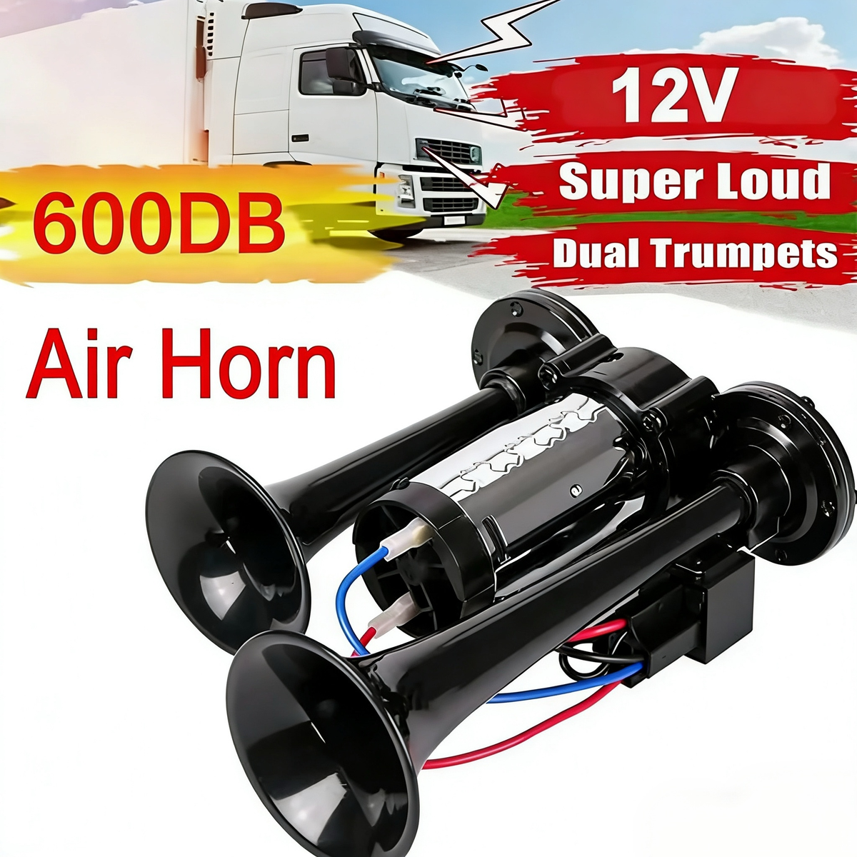 Klaxon air comprim pour camion et voiture
