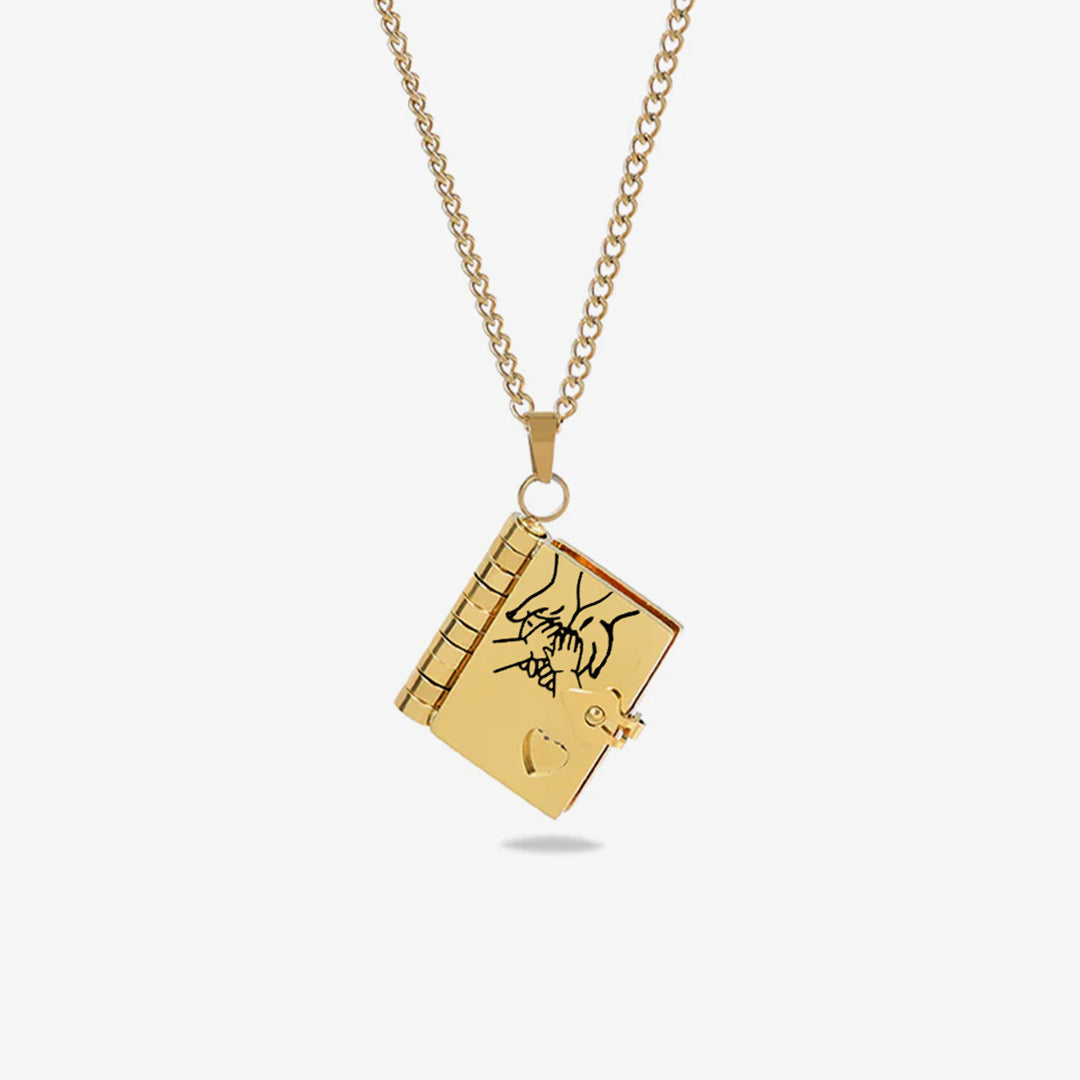 Collier de livre My Little Star pour fille, cadeau d'anniversaire et de remise de dipl?me, bijoux d'amour