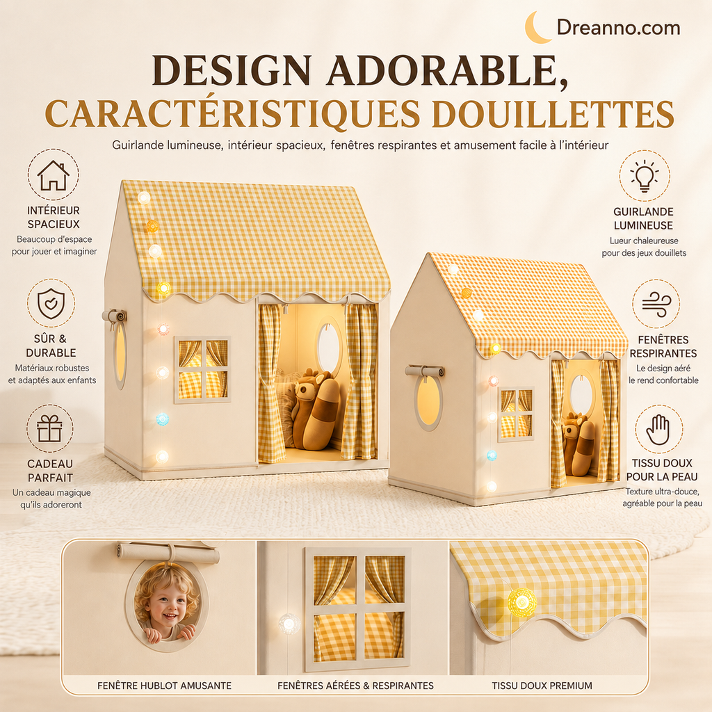 Chateau Tente de Jeu pour Enfants