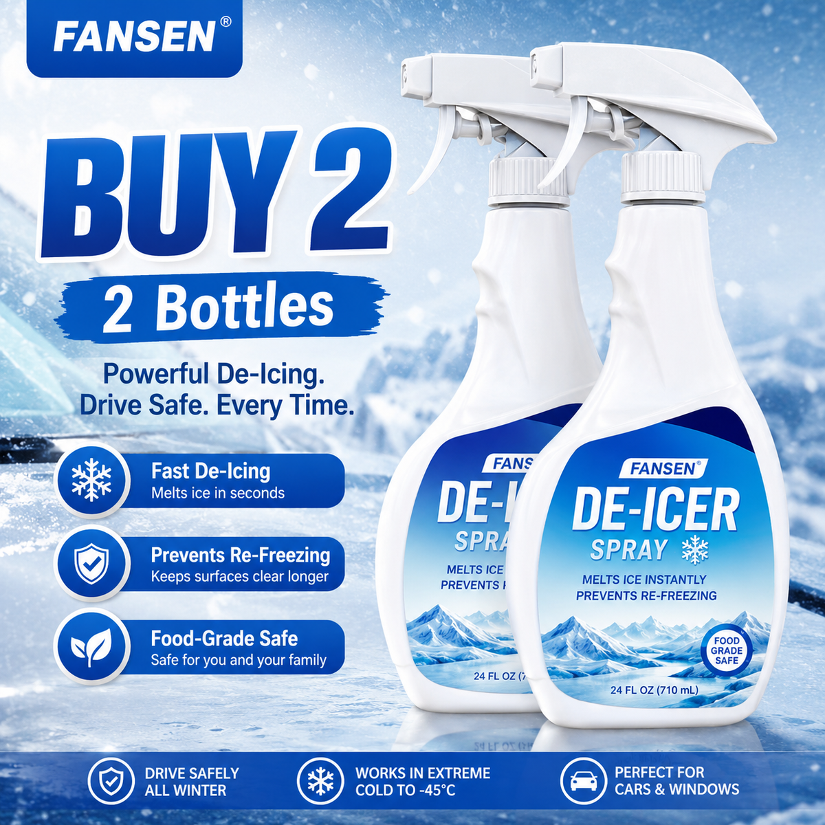 Offre spciale t Spray de dgivrage pour rfrigrateur 50 % de rduction