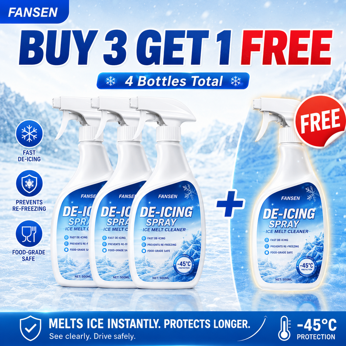 Offre spciale t Spray de dgivrage pour rfrigrateur 50 % de rduction