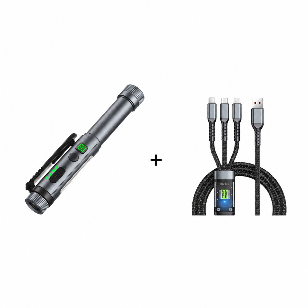 Lampe de travail multifonctionnelle aimant puissant en forme de stylo