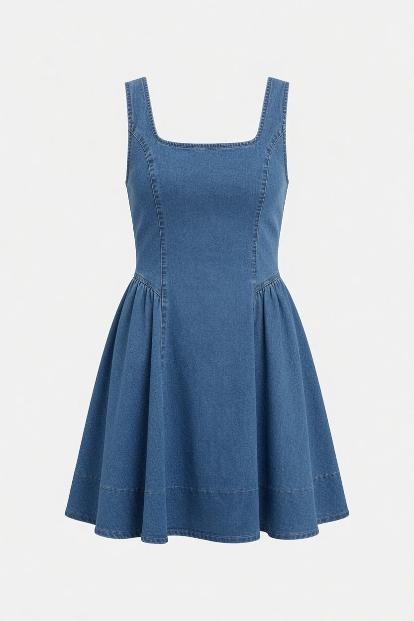 Just Add Joy Denim Mini Dress