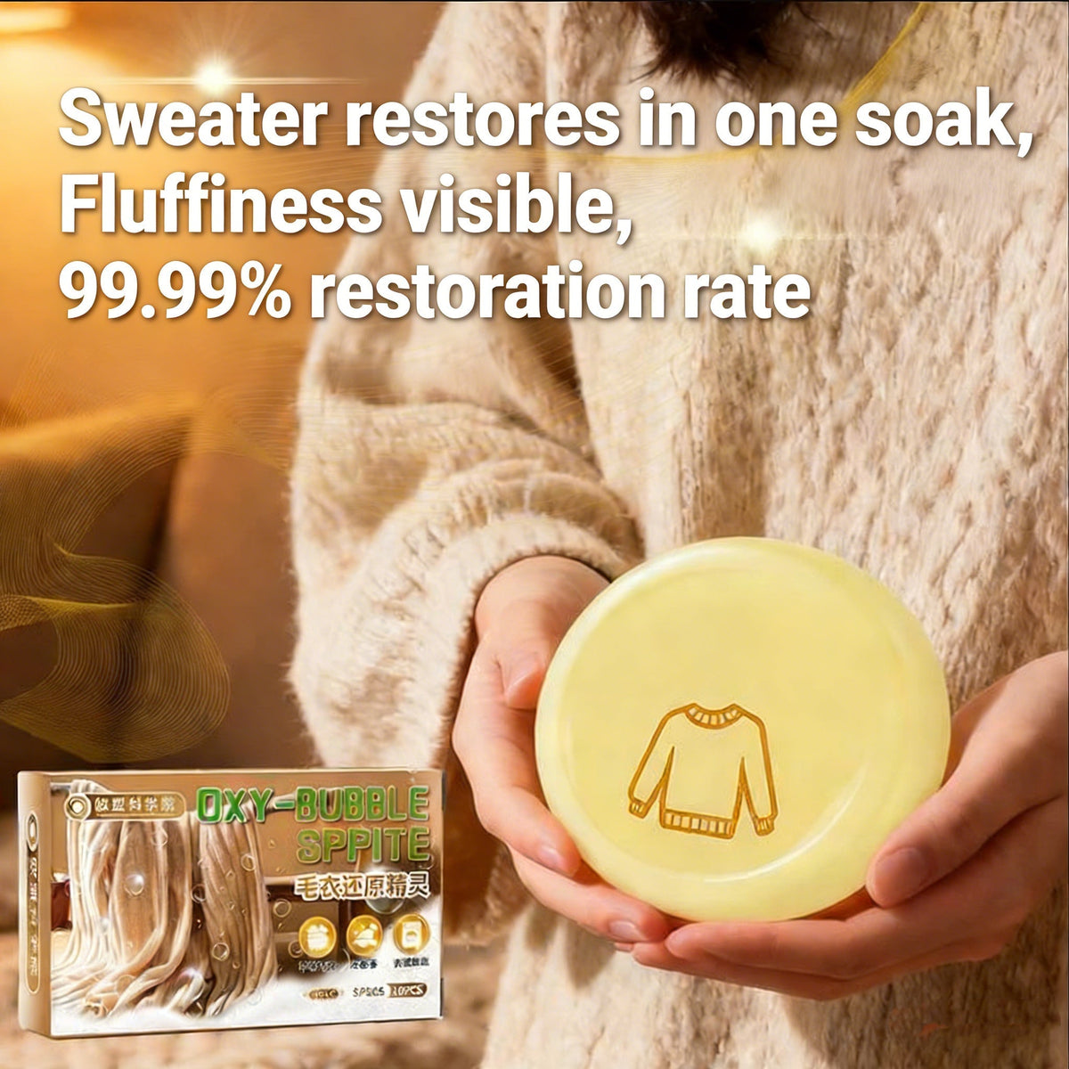 ACHETEZ 1, OFFERT 1 Magic Restore Soak Formule Amricaine pour Rtrcir Volont Vos Vtements & Les Sauver en 1 Trempage