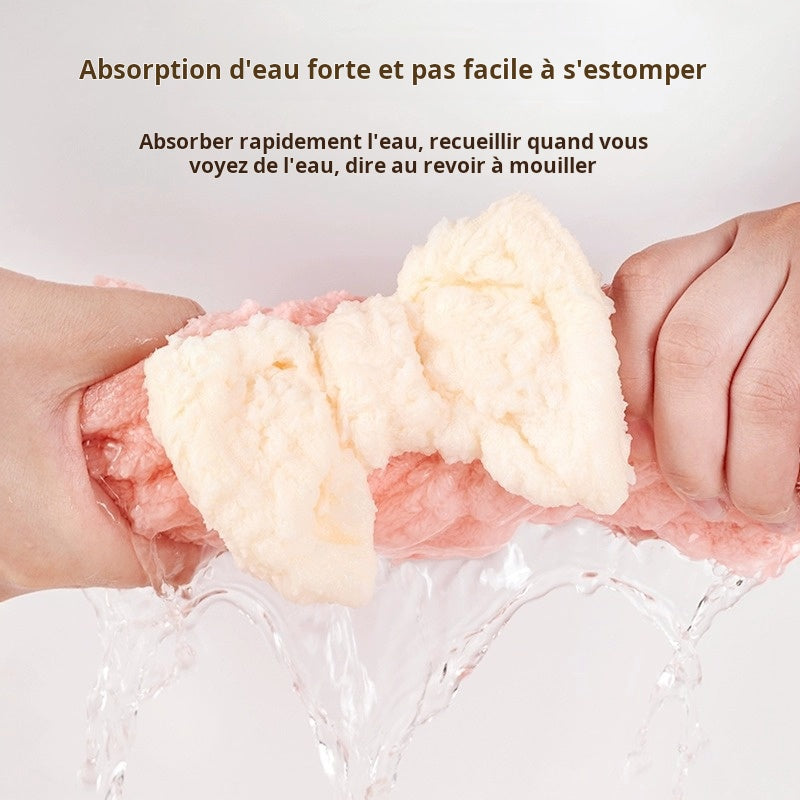 Bonnet de bain sche-cheveux en polaris rapide - Nouveau style princesse n?ud