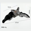 Weihnachts-Geschenk: Interaktives Katzenspielzeug: Realistische fliegende Maus und Fledermaus, mit Bewegung und Sound