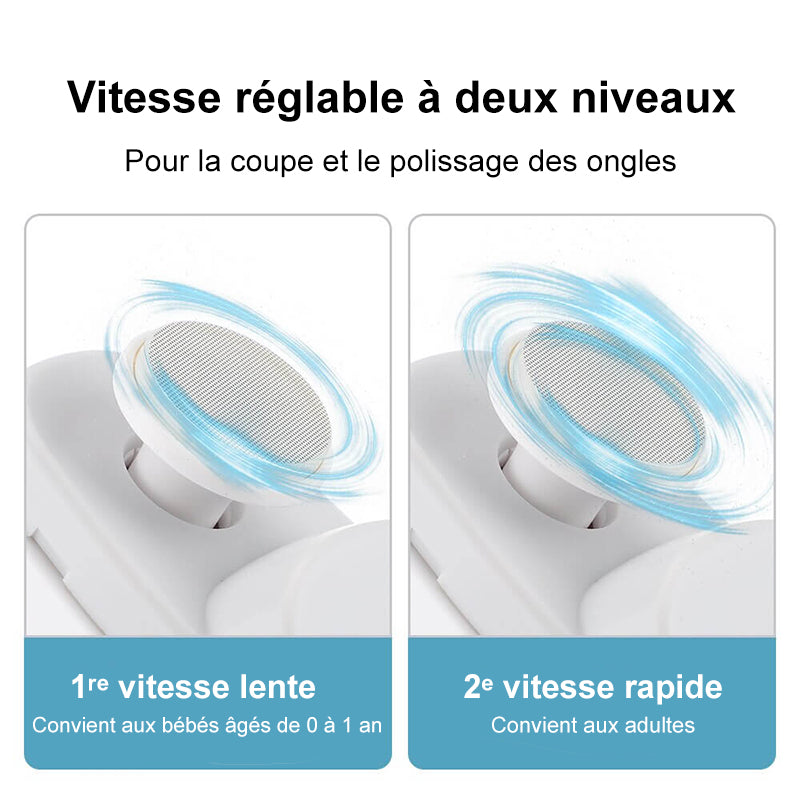 En 1 Coupe-ongles lectrique & Polisseur Ultra facile & sans effort