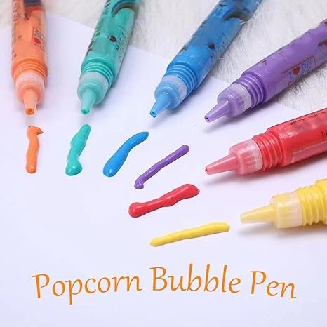 Stylos dessin DIY Bubble Popcorn Achetez-en 3, payez-en 2