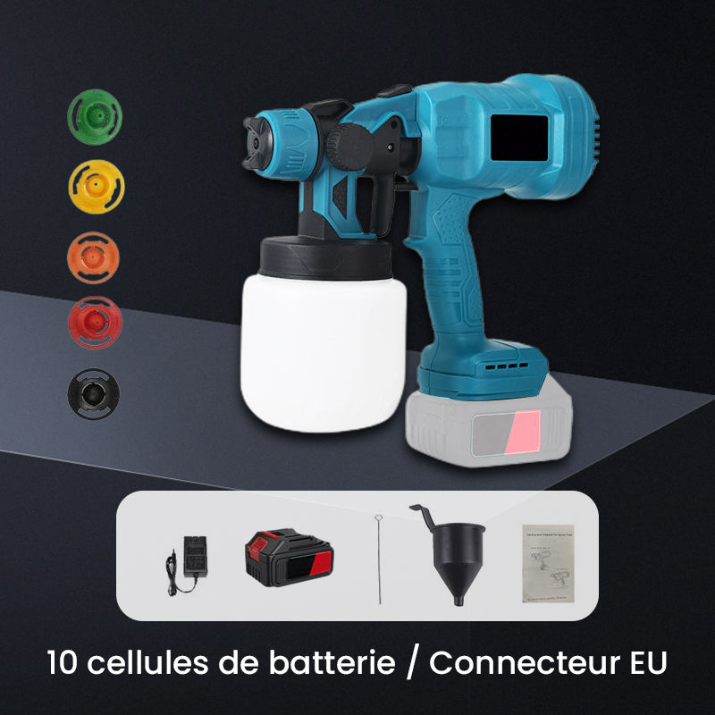 De rduction Pistolet Peinture lectrique Sans Fil