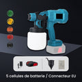 De rduction Pistolet Peinture lectrique Sans Fil