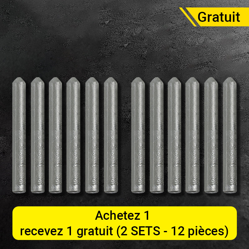 De rduction Baguettes de Soudure Universelles Basse Temprature Soudez Aluminium, Acier & Cuivre en 1 Clic