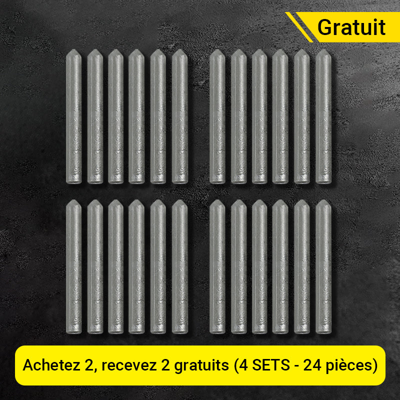 De rduction Baguettes de Soudure Universelles Basse Temprature Soudez Aluminium, Acier & Cuivre en 1 Clic