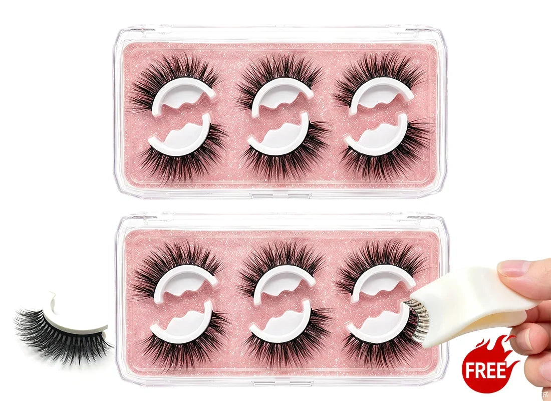 DEALS 2026 50K+ VERKAUFT Selbstklebende, wiederverwendbare Wimpern kein Klebstoff erforderlich, einfach andrücken und fertig. Natürliche Biegung, wiederverwendbar und leicht zu entfernen. Ein echter Beauty-Vorteil