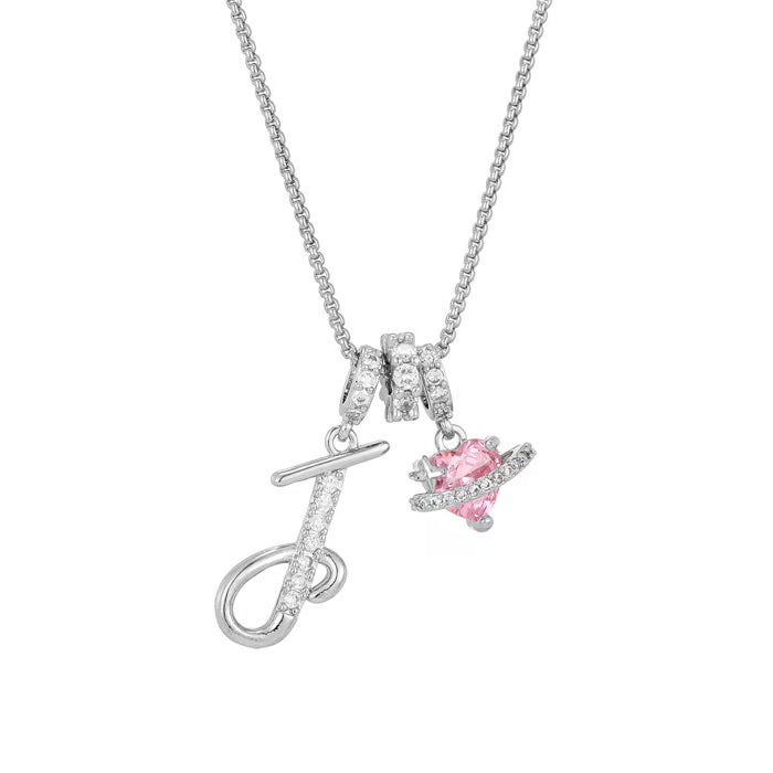 DE RDUCTION Colliers pendentifs 3 rangs avec initiales A-Z | Personnaliss et lgants