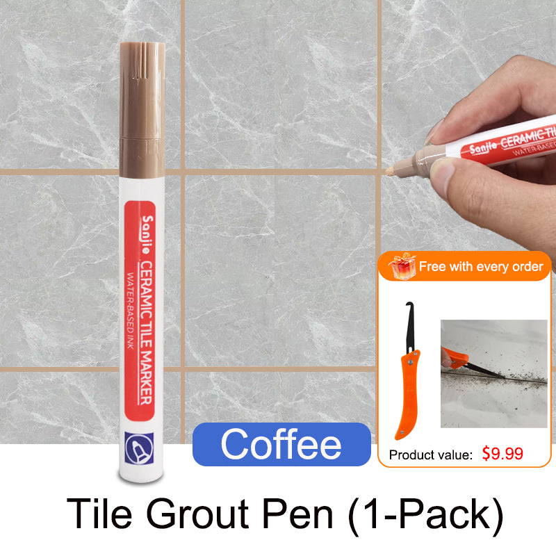 Stylo anti-moisissure & impermable pour joints de carrelage