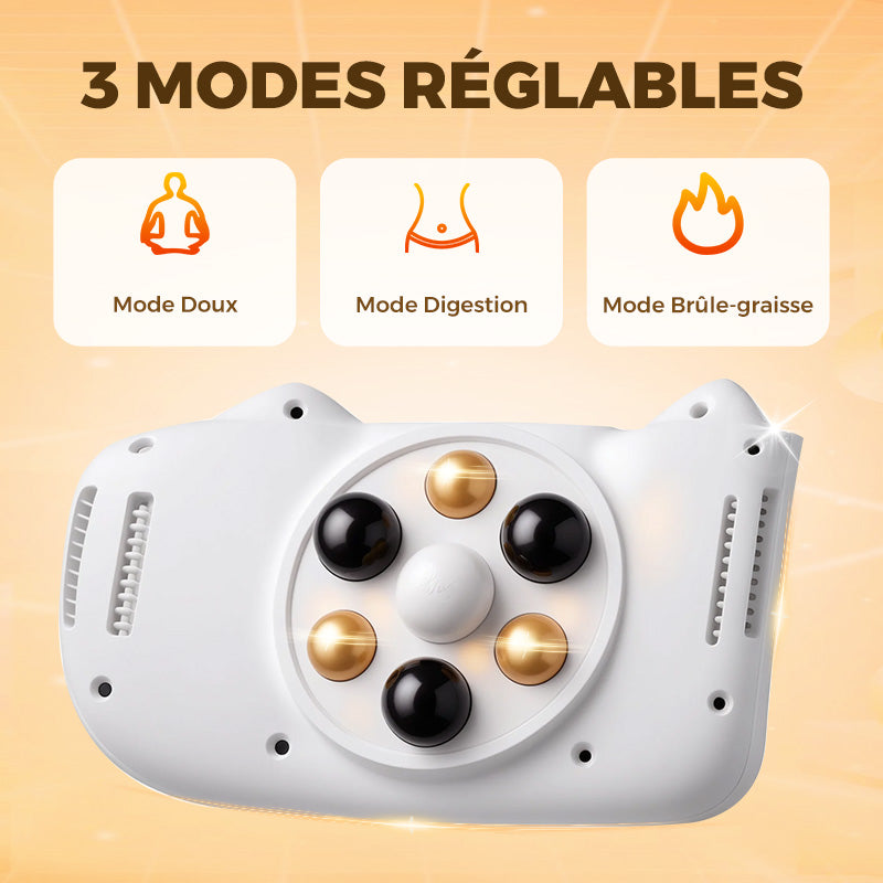 De rduction Masseur abdominal lectrique sans fil pour la combustion des graisses et la digestion Livraison gratuite