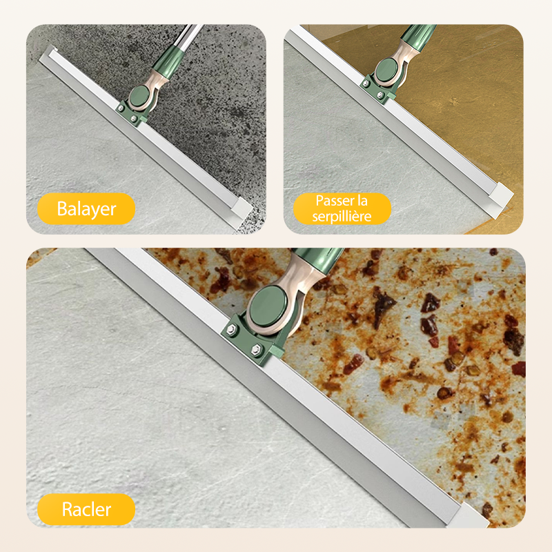 Brosse de sol multifonctionnelle en silicone
