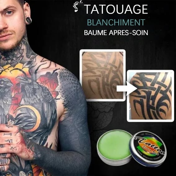 Baume Aprs-Soin claircissant pour Tatouage