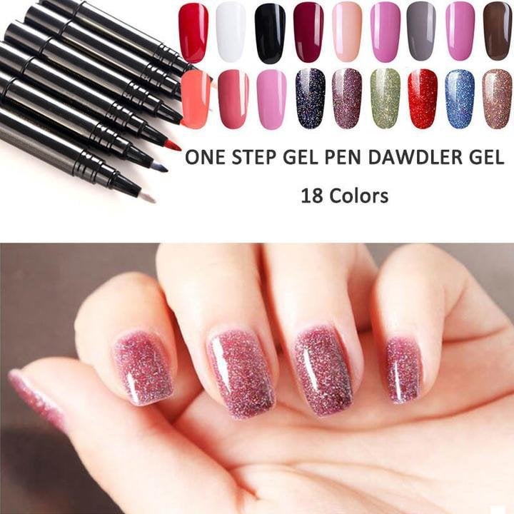 Offre dure limite: 1 achet, 1 offert - 19,99 Stylo gel pour ongles One Step Mini-lampe UV de poche offerte