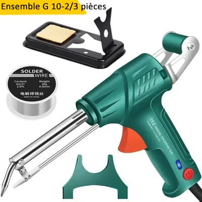 Vente br?lante 50% de rduction Ensemble multifonctionnel de pistolet souder de fer souder