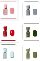 6 couleurs au choix Vernis ongles en gele | Schage rapide