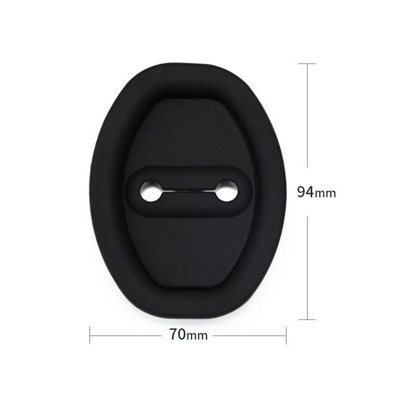 Cache en silicone pour serrure de portire - Coussin insonorisant