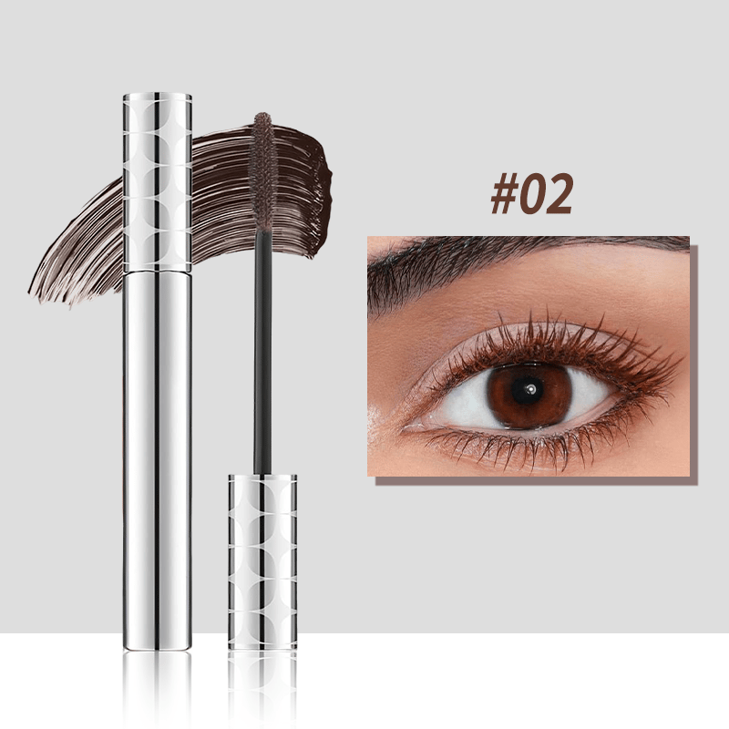 Mascara Toucher Tubing duo noir et marron pour le maquillage des cils