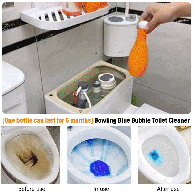 Bowling Blue Bubble Toilettenreiniger