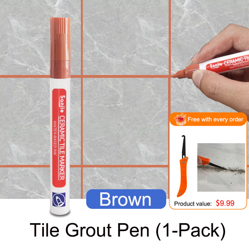 Stylo anti-moisissure & impermable pour joints de carrelage