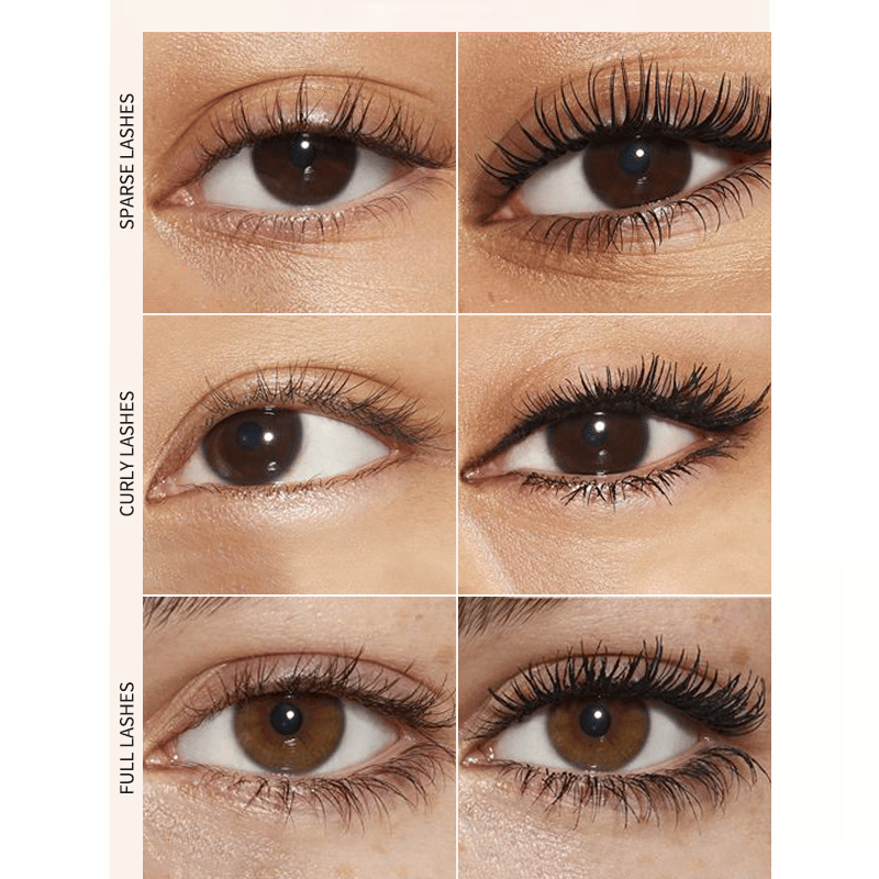 Mascara Toucher Tubing duo noir et marron pour le maquillage des cils