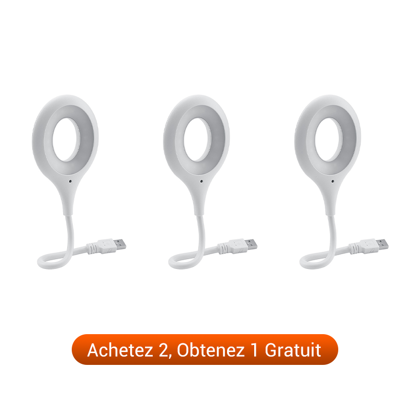 Lampe LED USB commande vocale haute technologie