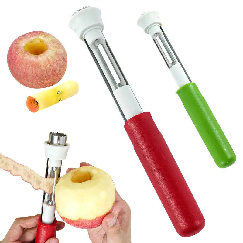 Outil 2-en-1 Cuisine Acier Inoxydable & Poigne Ergonomique