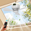 DE REDUZIERUNG Wiederaufladbarer Deckenventilator mit LED-Beleuchtung